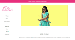 Desktop Screenshot of littlealmirah.com